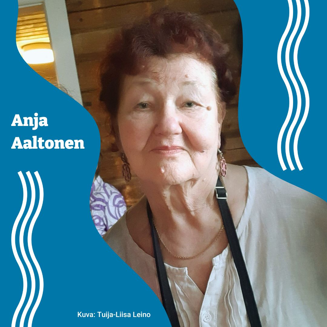 Anja Aaltonen. Kuva Tuija-Liisa Leino