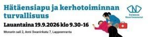 Hataensiapu ja kerhotoiminnan turvallisuus