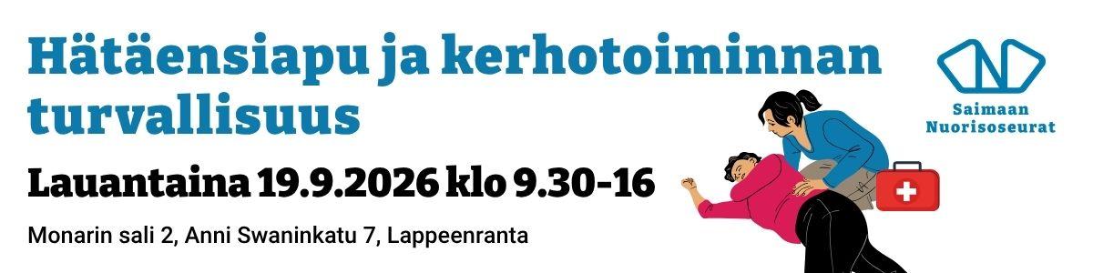 Hataensiapu ja kerhotoiminnan turvallisuus