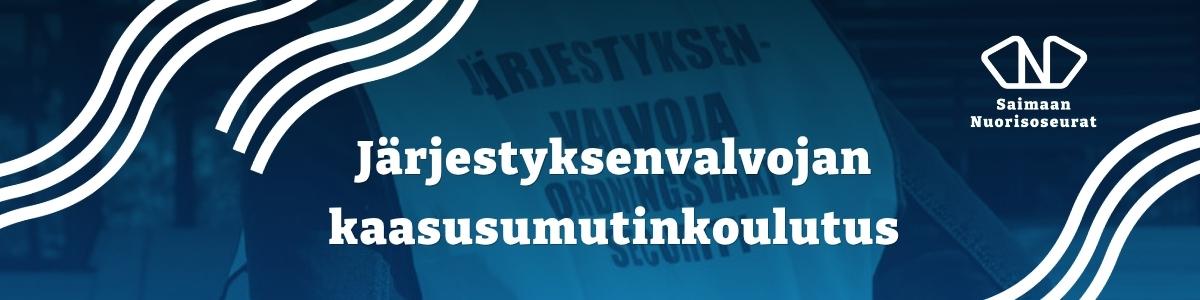 Järjestyksenvalvojan kaasusumutinkoulutus