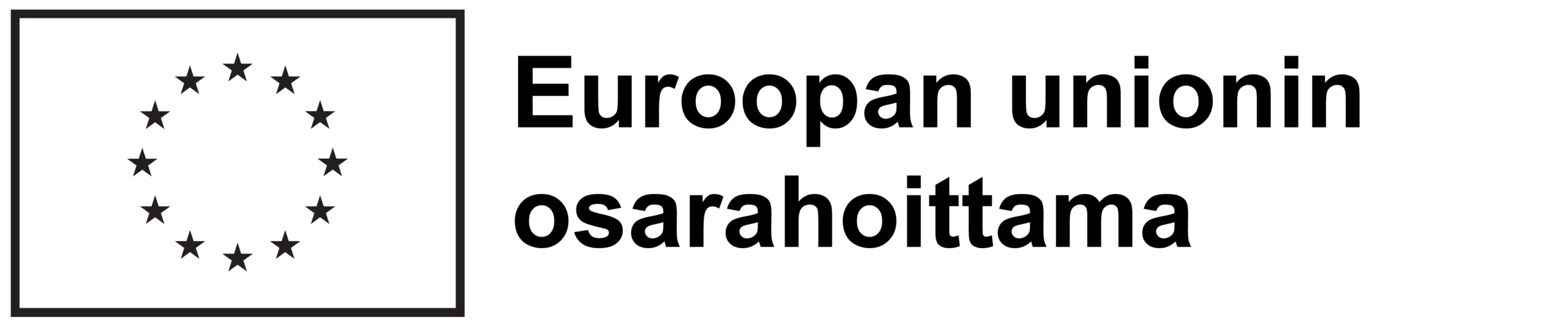 Euroopan Unionin osarahoittama logo